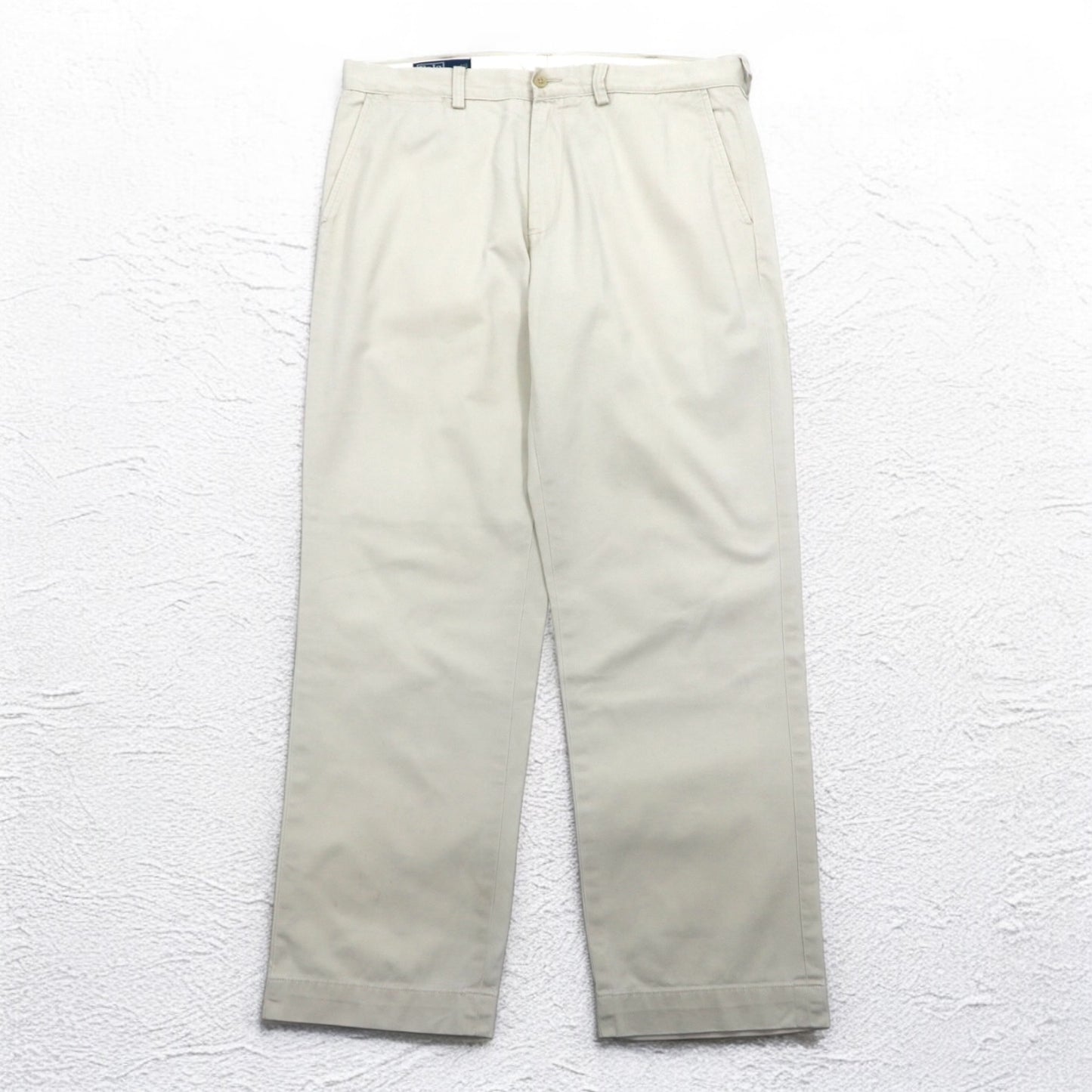 Polo by Ralph Lauren 90年代 ポロチノ Polo Chino ワイド チノパンツ L ベージュ PRESTON PANT