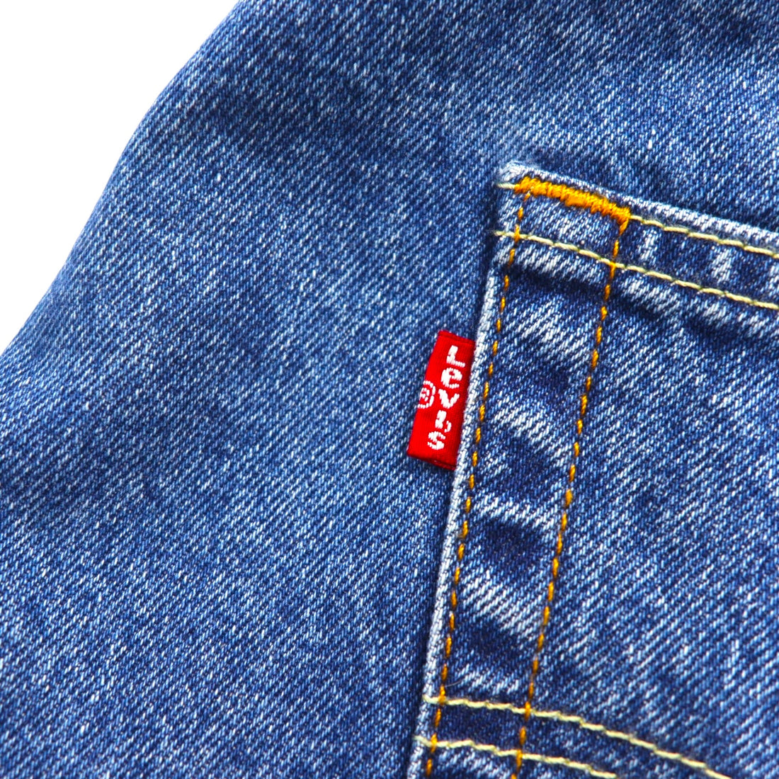 Levi's 550 Baggy Relaxed Fit Denim Jeans, Size L, Indigo, Medium Stonewash, 00550-4891, Unused