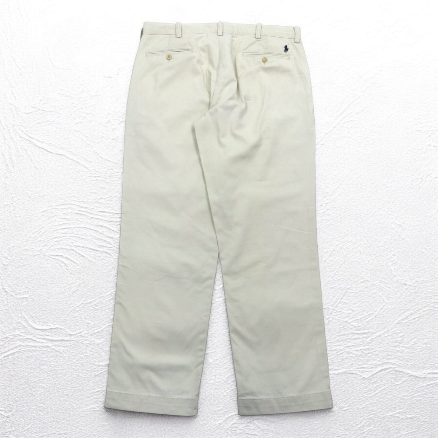Polo by Ralph Lauren 90年代 ポロチノ Polo Chino ワイド チノパンツ L ベージュ PRESTON PANT