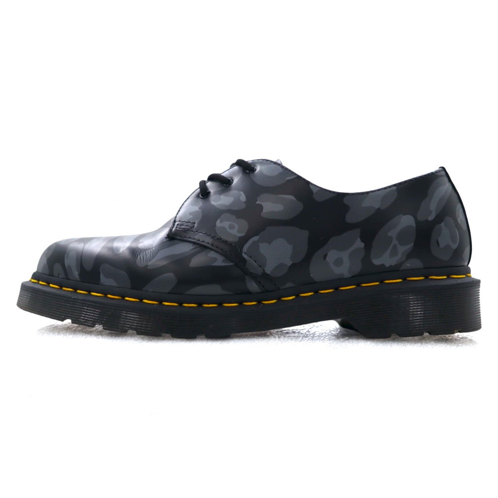 Dr.Martens スカル レオパード プリント オックスフォード 3ホール ドレスシューズ 28cm レザー Skull Leopard Print Oxfords 27686