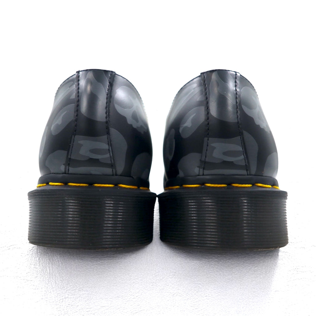 Dr.Martens スカル レオパード プリント オックスフォード 3ホール ドレスシューズ 28cm レザー Skull Leopard Print Oxfords 27686