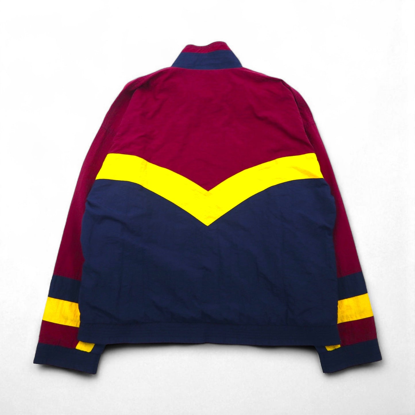 90s Canada Vintage Sport Jacket, Made in Canada, Nylon Jersey, Size XL, Color Block, PRO TREND