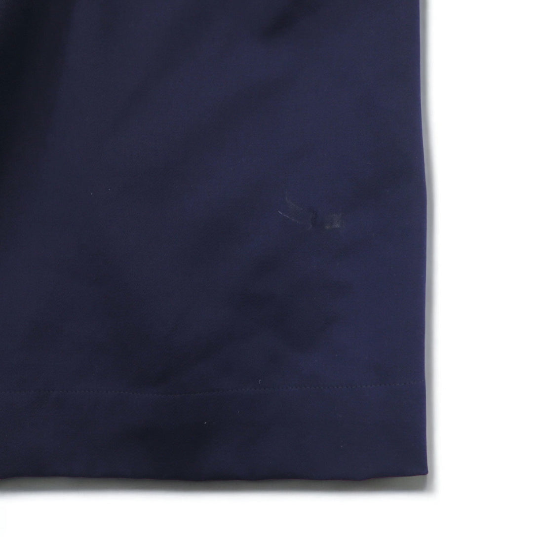 NOIL double-breasted trench coat L navy wool with belt