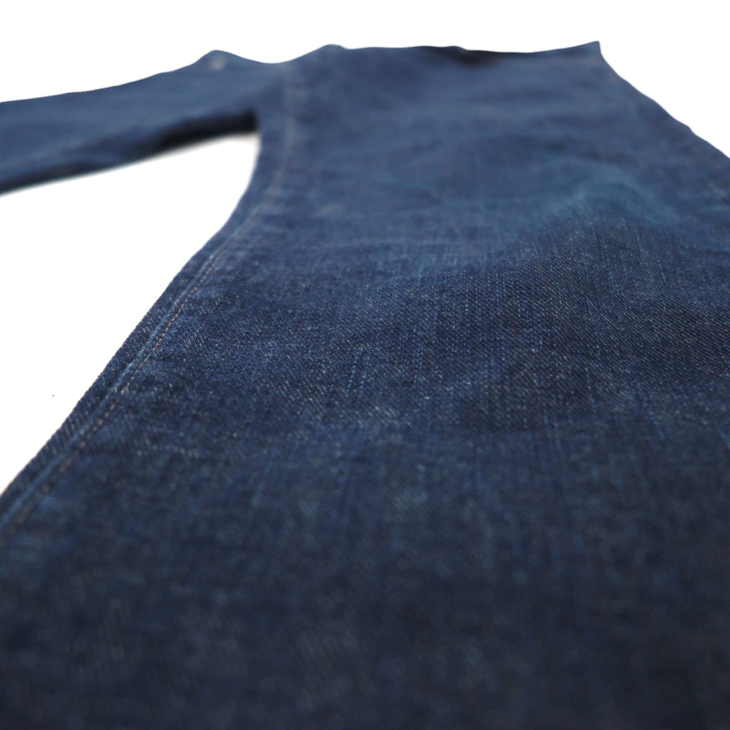 HELMUT LANG USA-Made Rigid Denim Pants, Size M, Indigo, Blue, Button Fly, 706HM225