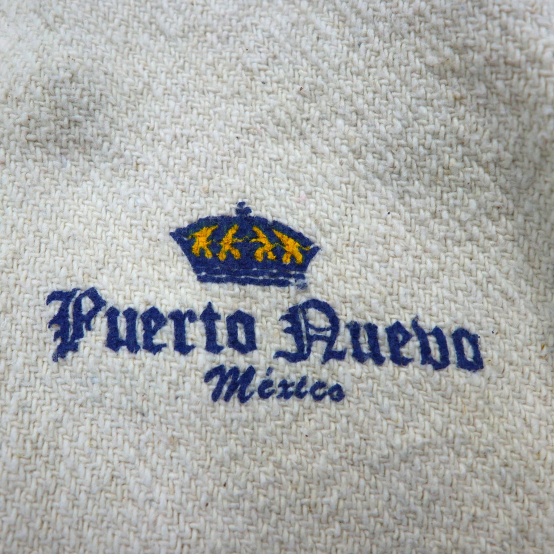 Vintage Mexican Baja Hoodie Corona, Large, White, Sleeves, Back Print, Puerto Ruebo