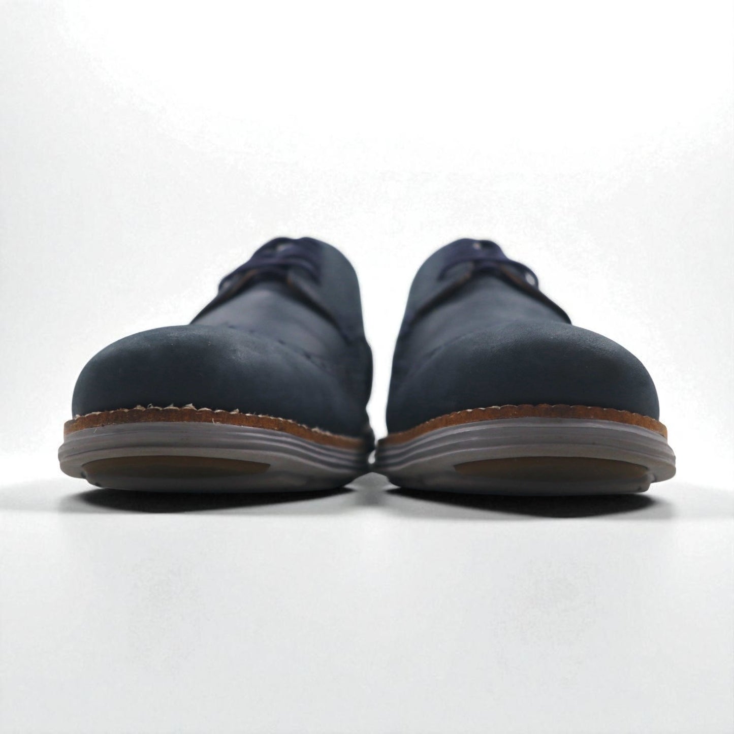 COLE HAAN オリジナルグランド ORIGINAL GRAND ヌバックレザー シューズ 28cm ネイビー ウイングチップ クッション C26473