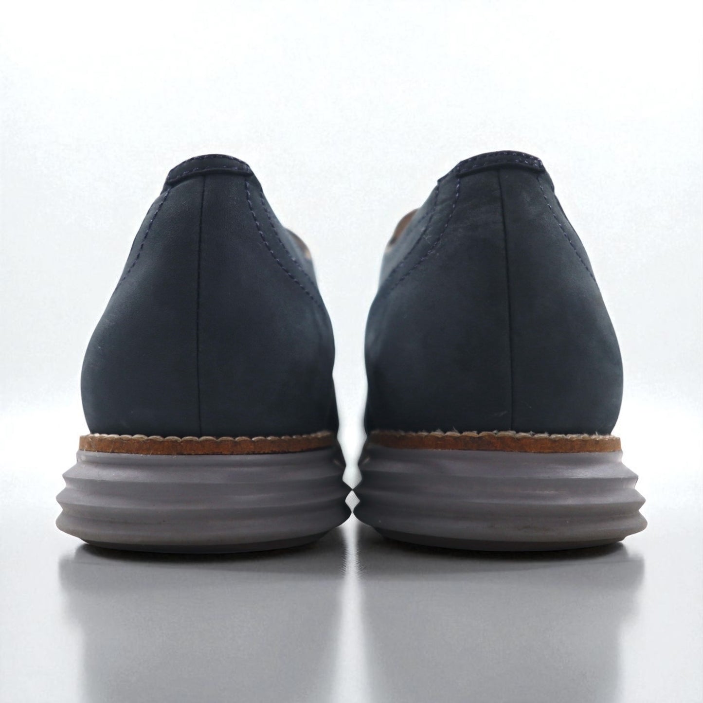 COLE HAAN オリジナルグランド ORIGINAL GRAND ヌバックレザー シューズ 28cm ネイビー ウイングチップ クッション C26473