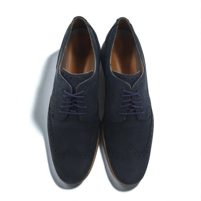 COLE HAAN オリジナルグランド ORIGINAL GRAND ヌバックレザー シューズ 28cm ネイビー ウイングチップ クッション C26473