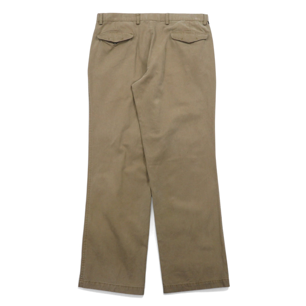 DOCKERS ( Levi's ) 00年代 ワイド チノパンツ L ベージュ コットン