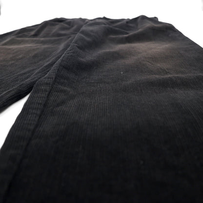 TOMMY HILFIGER 90s 2-pleat wide corduroy chino pants, size L, black
