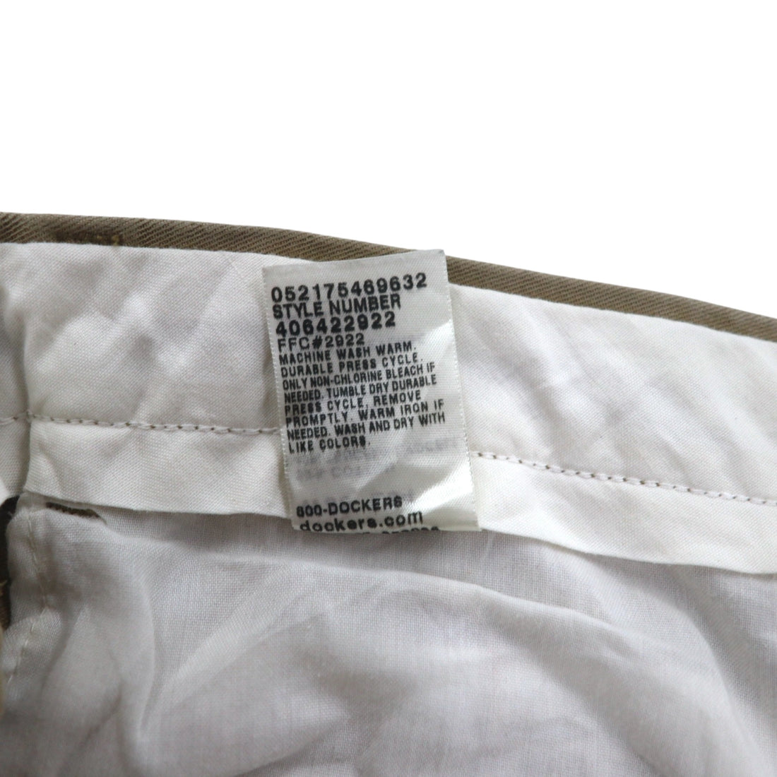 DOCKERS ( Levi's ) 00年代 ワイド チノパンツ L ベージュ コットン
