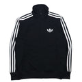 日本然リトテ-古着オンライン-adidas originals ファイヤーバード トラックジャケット FIREBIRD TRACK TOP ジャージ M ブラック ポリエステル 3ストライプ トレフォイルロゴ-adidas originals Firebird Track Jacket FIREBIRD TRACK TOP Jersey M Black Polyester 3 Striped Trefoil Logo