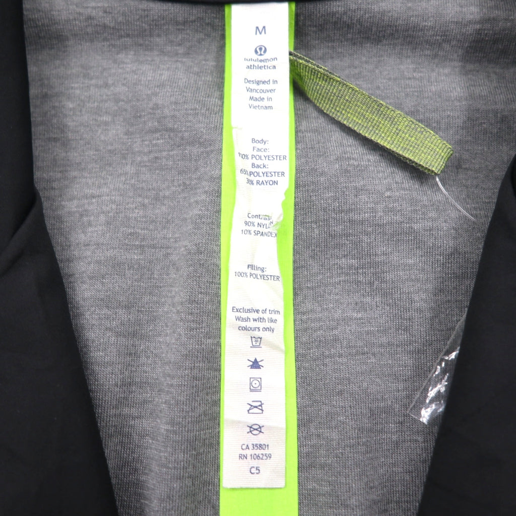 lululemon Primaloft NORTON BLAZER tailored jacket, size M, black, stretch, padded, M4400S, unused