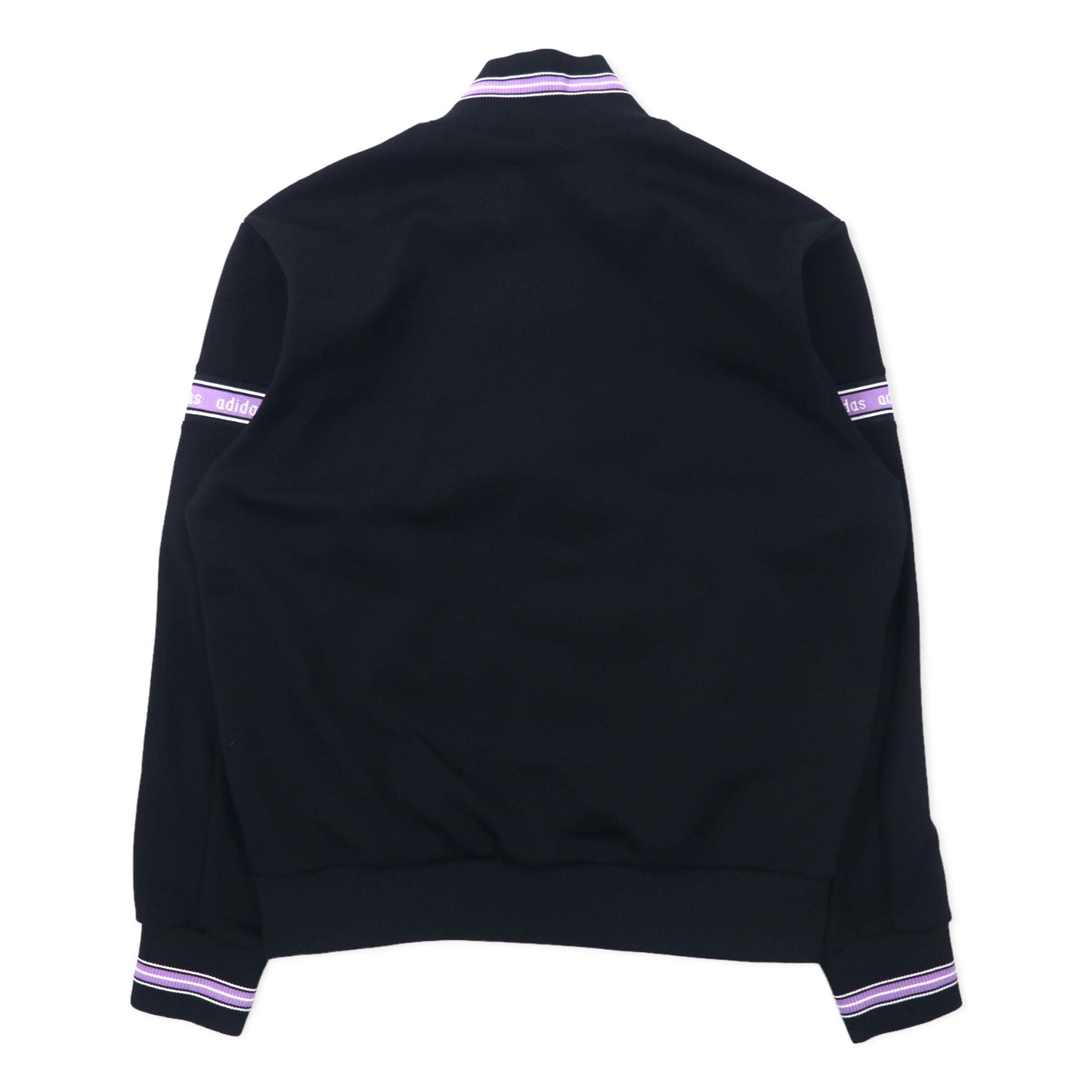 adidas 90's Descente Made Track Jacket Jersey M Black Polyester 