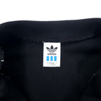 adidas 90年代 デサント社製 トラックジャケット ジャージ M ブラック ポリエステル トレフォイルロゴ 日本製