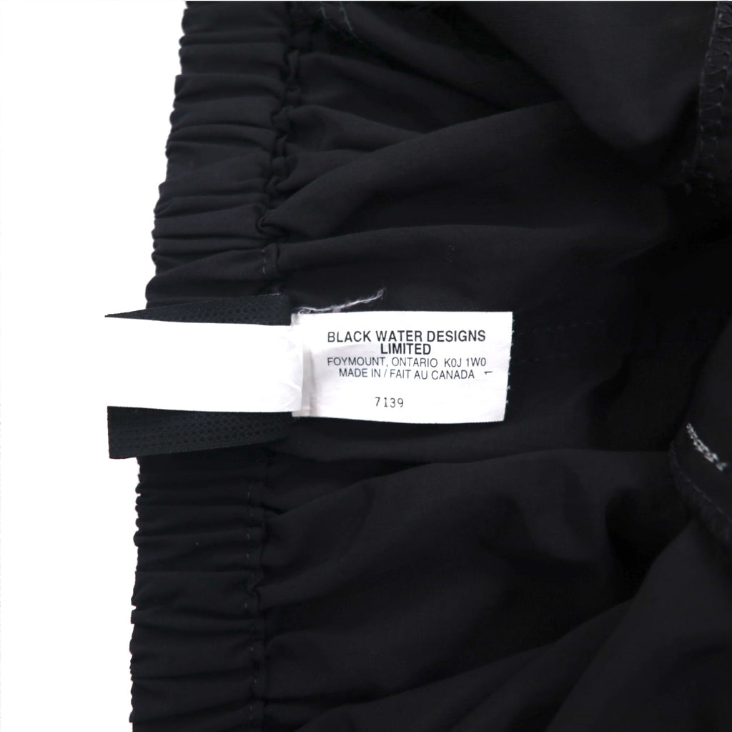 SIERRA DESIGNS Made in Canada Climbing Pants Size S Zippered Hem Slit BLACK WATER DESIGNS LIMITED