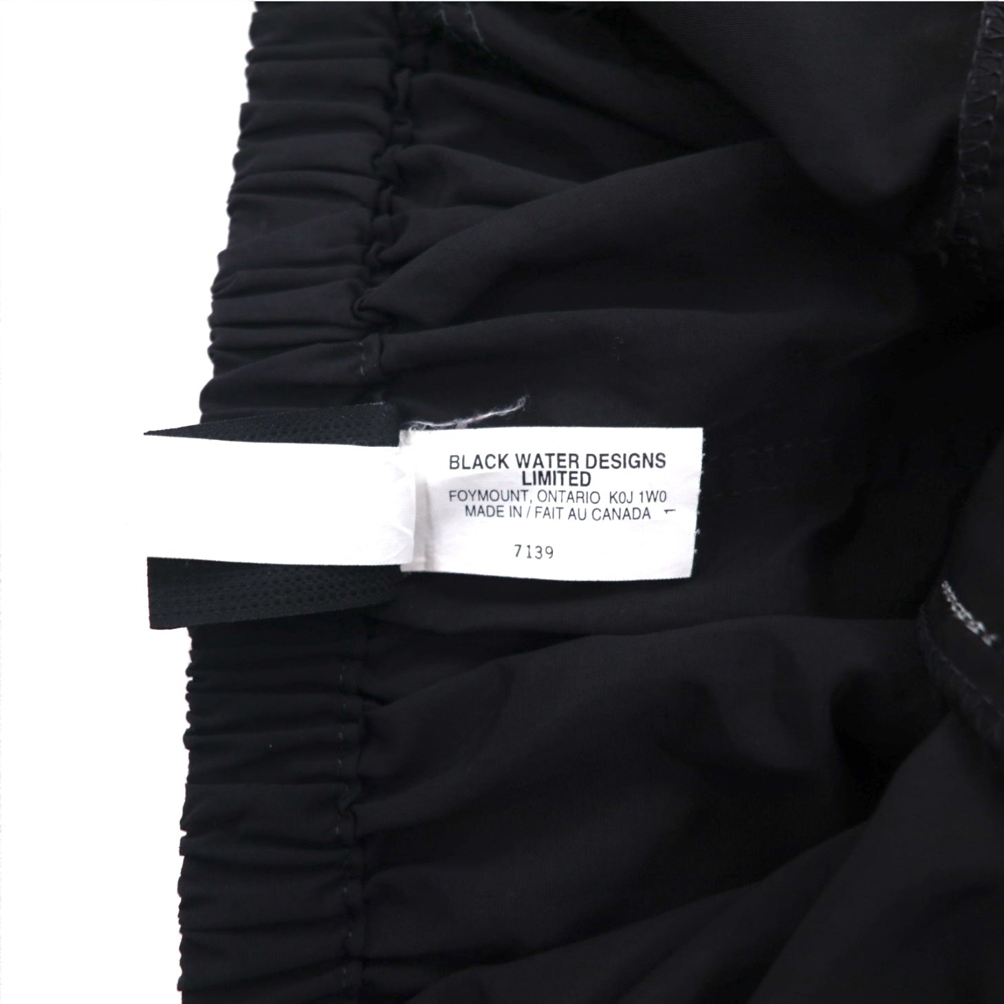 SIERRA DESIGNS Made in Canada Climbing Pants Size S Zippered Hem Slit BLACK WATER DESIGNS LIMITED