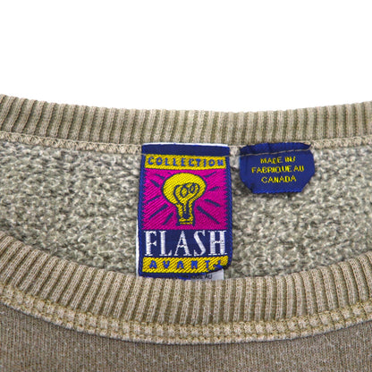 90s Canada Vintage Sweatshirt 90年代 カナダ製 スウェット トレーナー XL グレー FLASH AVANTI