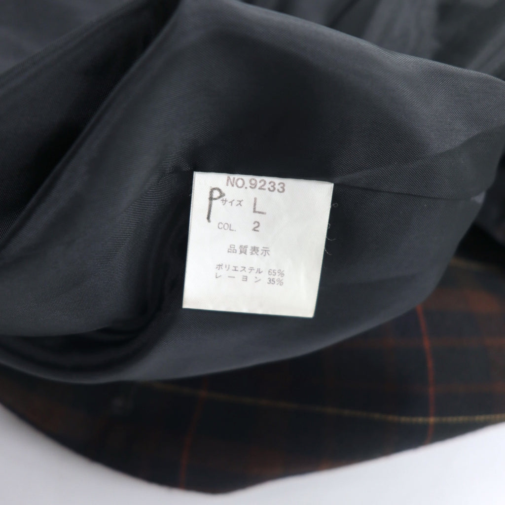 Vintage 90s Japan Made Double-Breasted Blazer Double-breasted Tailored Jacket Blazer L Check