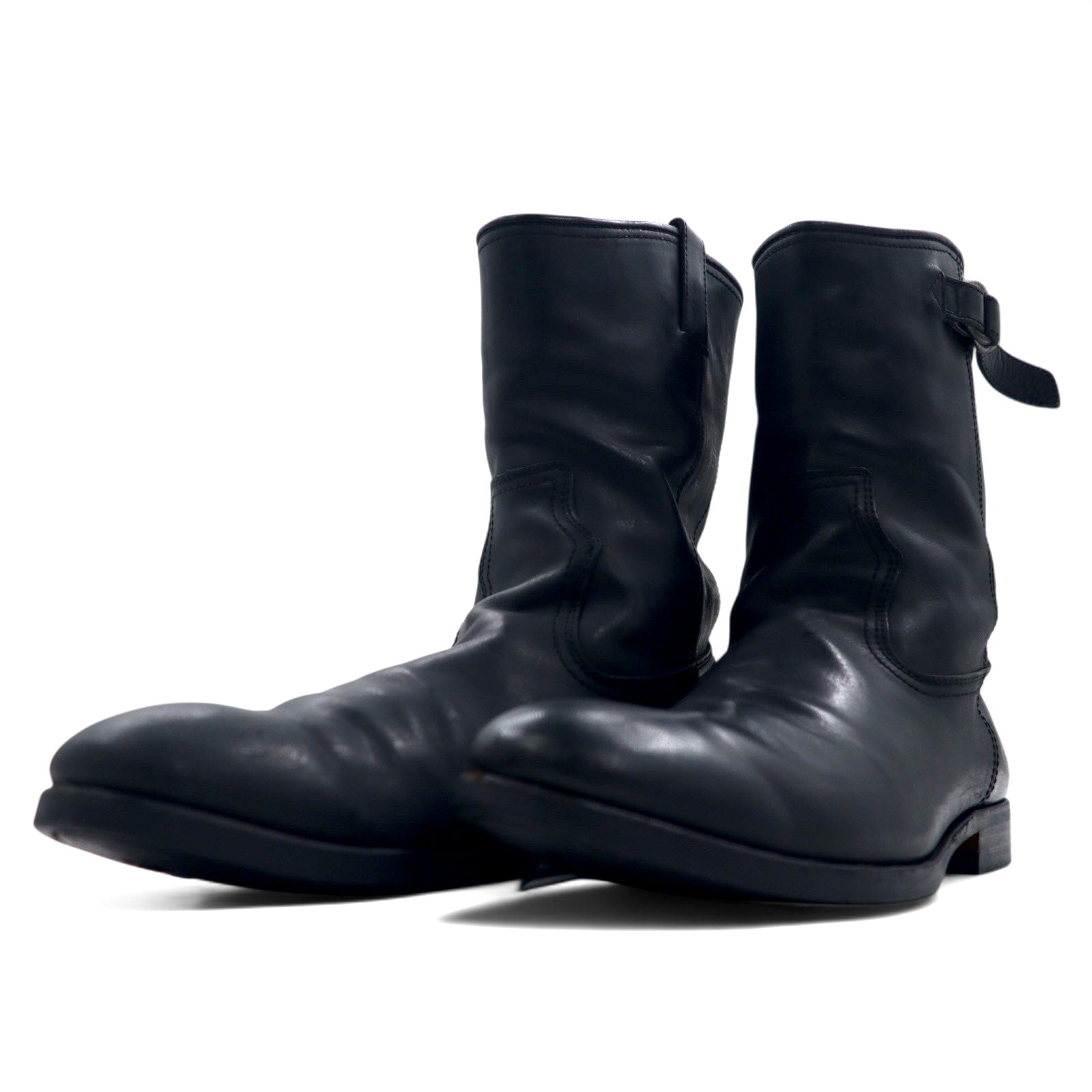 Pecos ブラック エンジニアブーツ メンズペコス/エンジニアブーツ – 日本然リトテ