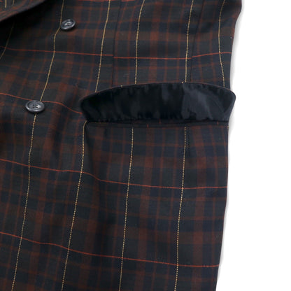 Vintage 90s Japan Made Double-Breasted Blazer ダブルブレステッド テーラードジャケット ブレザー L チェック