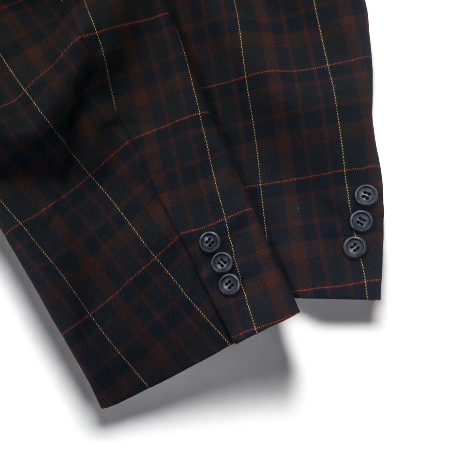 Vintage 90s Japan Made Double-Breasted Blazer ダブルブレステッド テーラードジャケット ブレザー L チェック