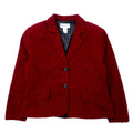 日本然リトテ-古着オンライン-PENDLETON USA製 90年代 2B テーラードジャケット 12 レッド ガンクラブチェック ウール-PENDLETON USA Made 90's 2B Tailored Jacket 12 Red Gun Club Checked Wool