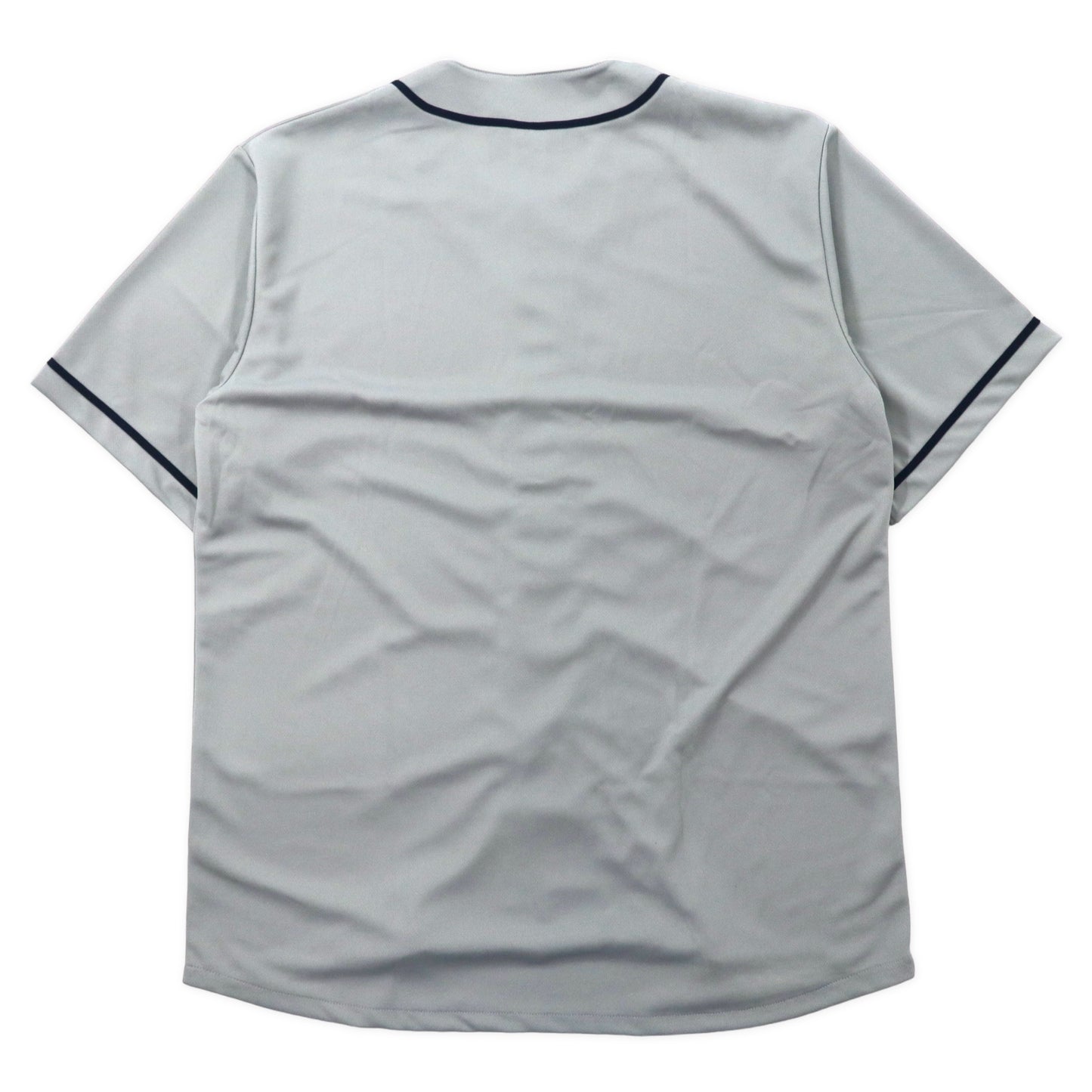 United Athle ベースボールシャツ XL グレー ポリエステル 1445 未使用品