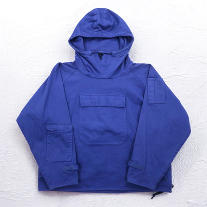 QUILP MODE et ARTISANS Morello Utility Anorak Pullover Hoodie S Size Front Pocket Side Zip Slit Made in Japan