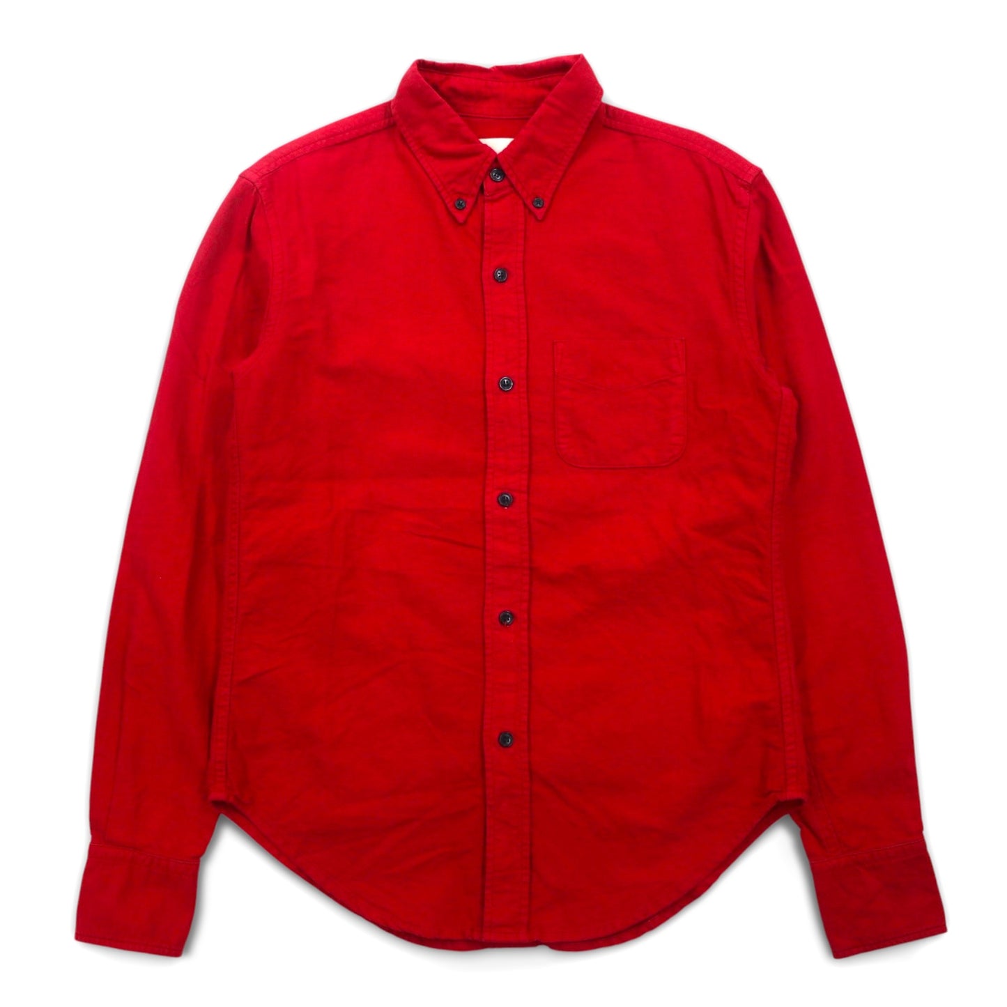 BAND OF OUTSIDERS USA Button-down Shirt, S, Red, Cotton
