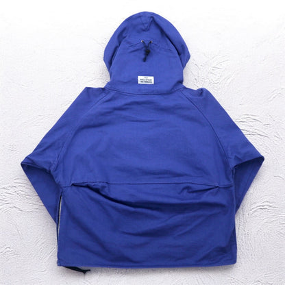 QUILP MODE et ARTISANS Morello Utility Anorak Pullover Hoodie S Size Front Pocket Side Zip Slit Made in Japan