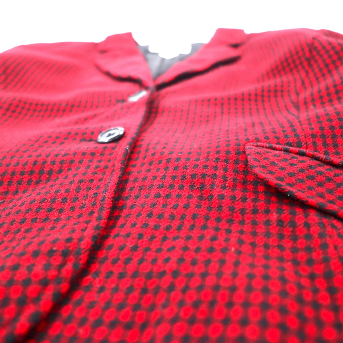 PENDLETON USA Made 90s 2B Tailored Jacket Size 12 Red Gun Club Check Wool