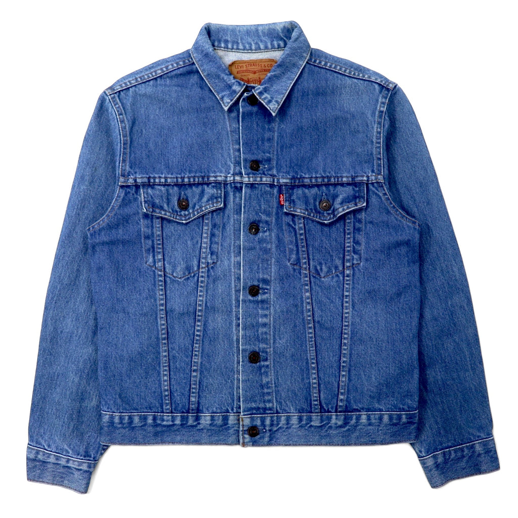日本然リトテ-古着オンライン-Levi's カナダ製 90年代 デニムジャケット Gジャン 40 ブルー コットン 75505-0211-Levi's Canada Made 90's Denim Jacket G Jean 40 Blue Cotton 75505-0211