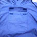 QUILP MODE et ARTISANS Morello Utility Anorak Pullover Hoodie S Size Front Pocket Side Zip Slit Made in Japan