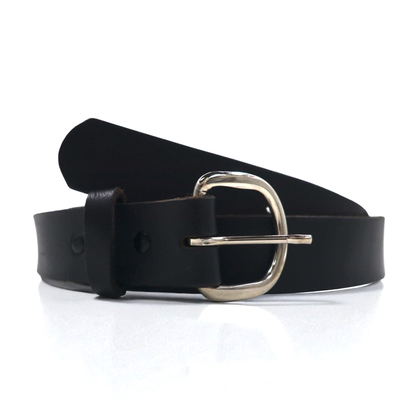 DAKOTA USA製 レザーベルト 38 ブラック バックル