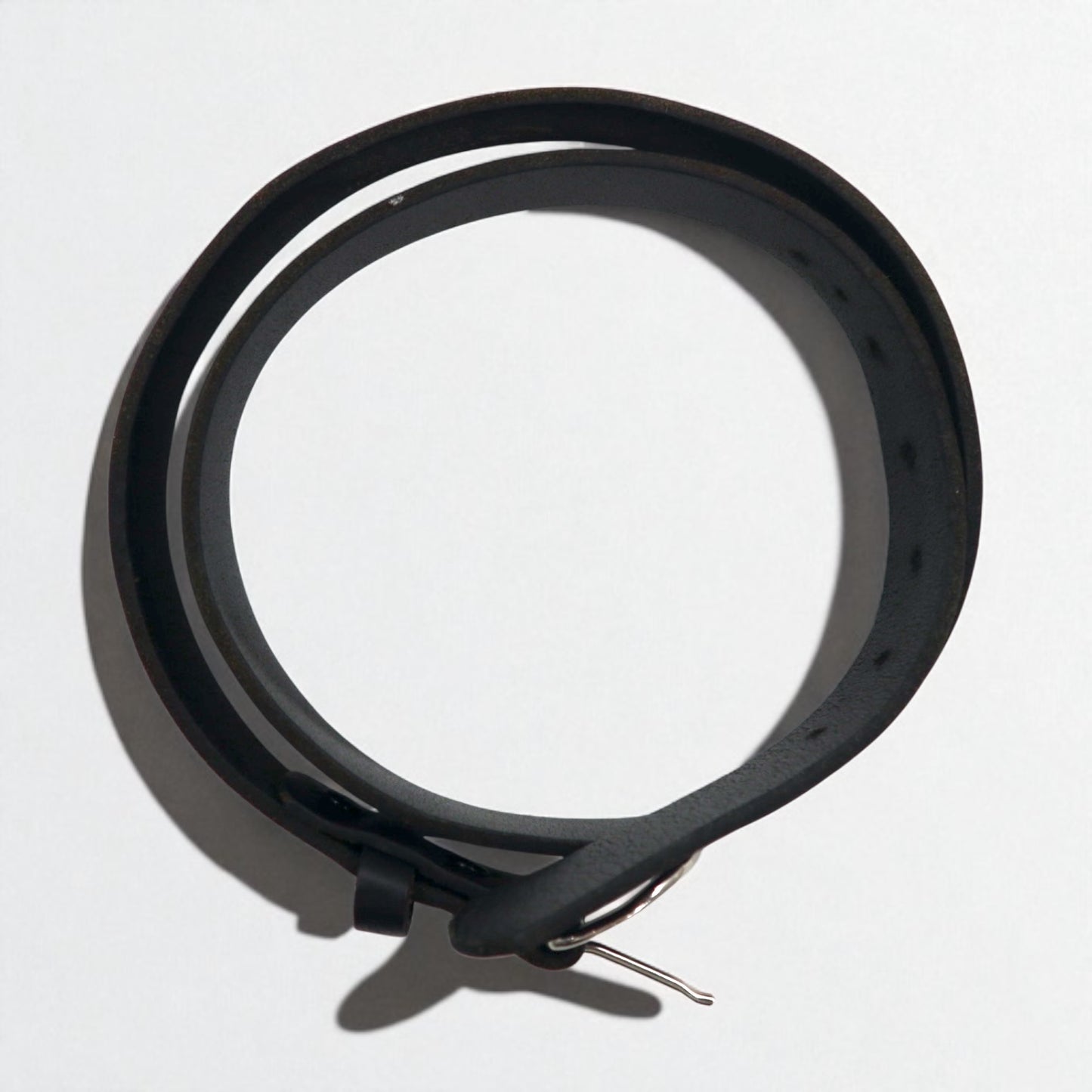 DAKOTA USA製 レザーベルト 38 ブラック バックル