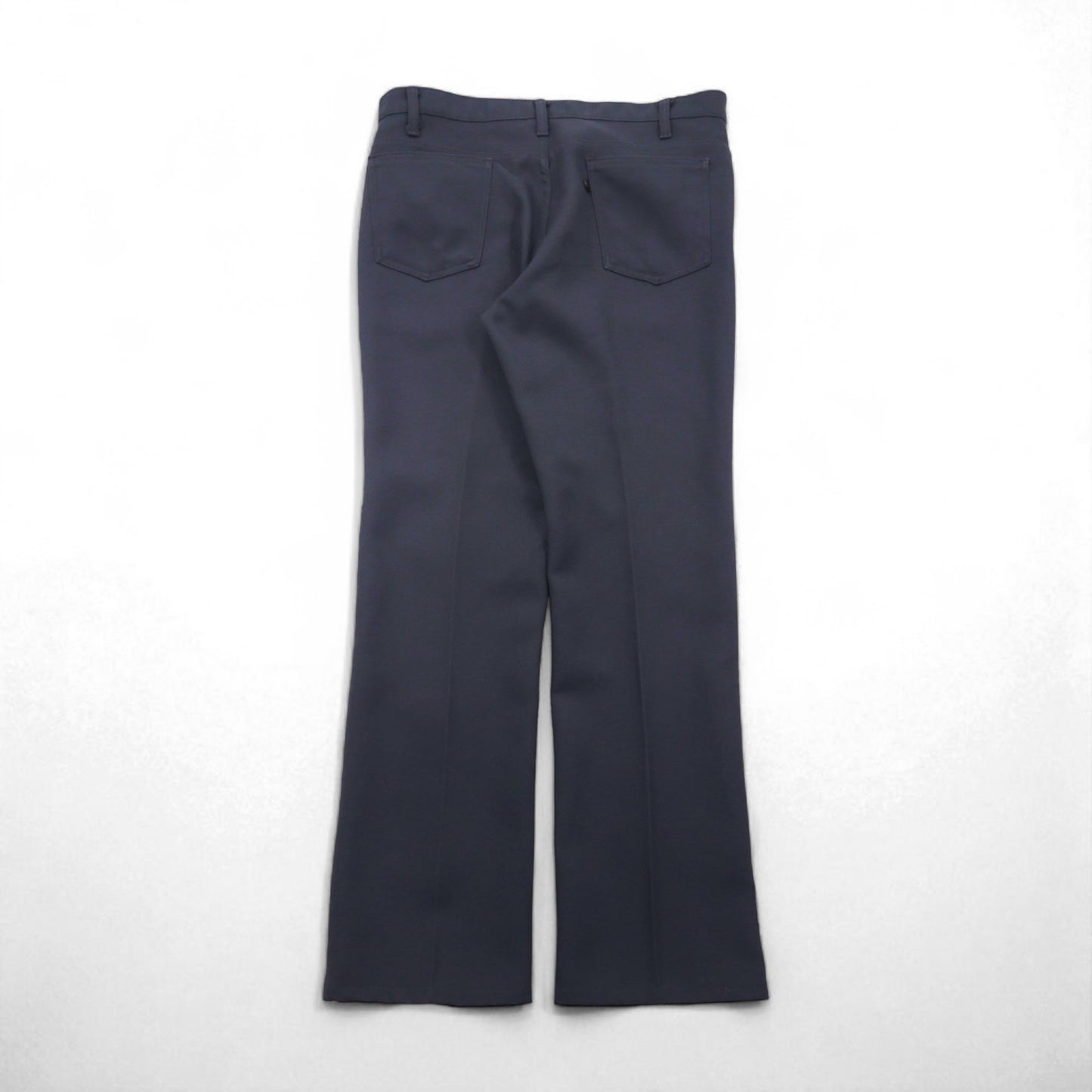 Levi's 90s Made in USA STA-PREST Bootcut Flare Slacks, Size L, Gray, 10517 6155, Black Tab, SCOVILL Zipper