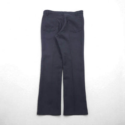 Levi's 90s Made in USA STA-PREST Bootcut Flare Slacks, Size L, Gray, 10517 6155, Black Tab, SCOVILL Zipper