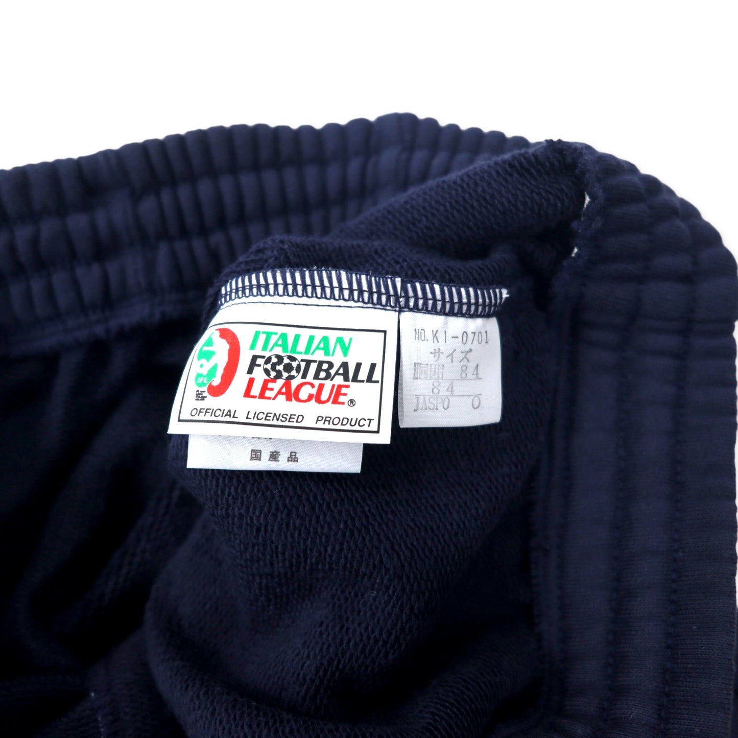 KAPPA 90年代 スウェットパンツ O ネイビー ITALIAN FOOTBALL LEAGE コットン sampdoria プリント 日本製 未使用品