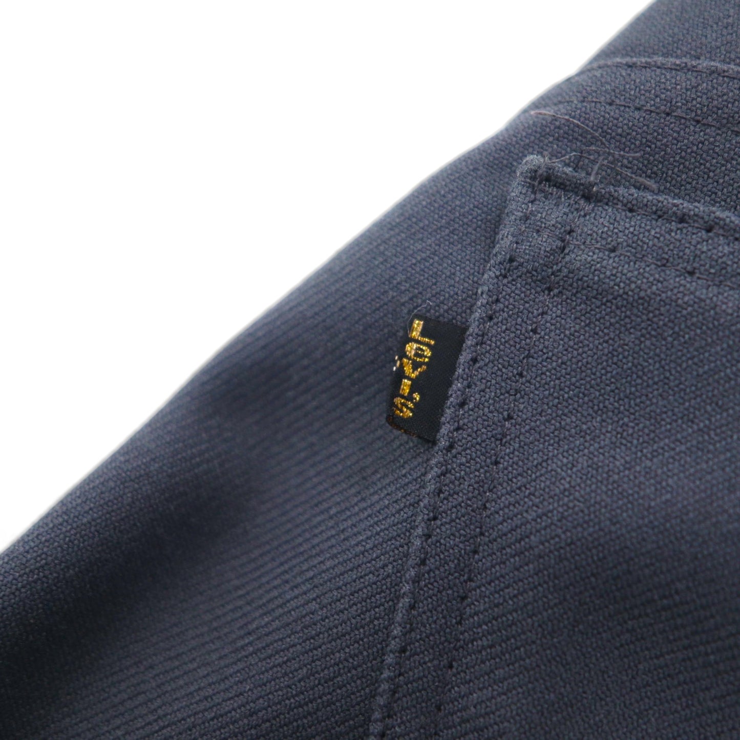 Levi's 90s Made in USA STA-PREST Bootcut Flare Slacks, Size L, Gray, 10517 6155, Black Tab, SCOVILL Zipper