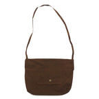 Vintage Remake Italian Army Messenger Bag Italian Army Remake Shoulder Bag Brown Canvas Military Unused