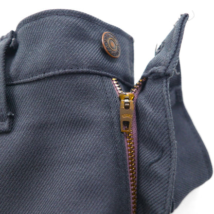 Levi's 90s Made in USA STA-PREST Bootcut Flare Slacks, Size L, Gray, 10517 6155, Black Tab, SCOVILL Zipper