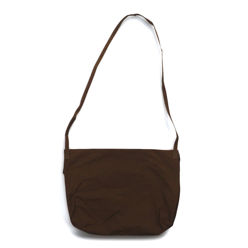 Vintage Remake Italian Army Messenger Bag Italian Army Remake Shoulder Bag Brown Canvas Military Unused