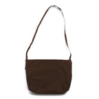 Vintage Remake Italian Army Messenger Bag Italian Army Remake Shoulder Bag Brown Canvas Military Unused