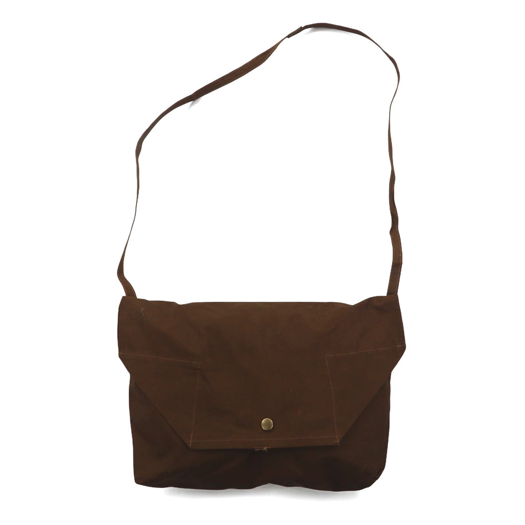 Vintage Remake Italian Army Messenger Bag Italian Army Remake Shoulder Bag Brown Canvas Military Unused