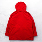THE NORTH FACE 90s Made in USA Gore-Tex Mountain Parka L Red Waterproof Drawstring Detachable Hood Red Tag