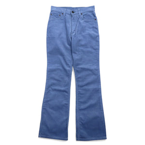 Levi's 00年代 ブーツカット コーデュロイパンツ M ブルー コットン W517 日本製