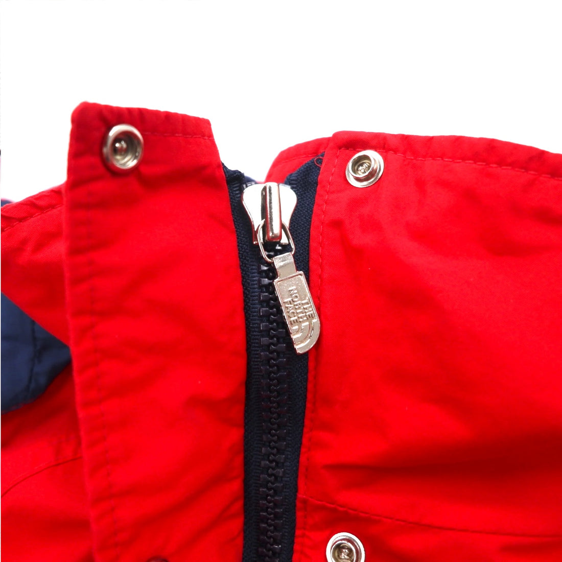 THE NORTH FACE 90s Made in USA Gore-Tex Mountain Parka L Red Waterproof Drawstring Detachable Hood Red Tag