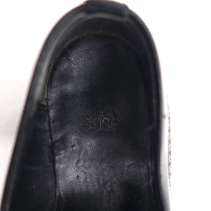 NUNN BUSH 70年代 USA製 ウイングチップ タッセル ローファー 27.5cm ブラック レザー 445452 J5 1753