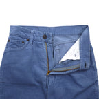 Levi's 00年代 ブーツカット コーデュロイパンツ M ブルー コットン W517 日本製